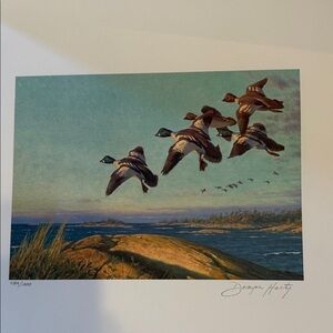 Wildlife Habitat Conservation Stamp & Print 1996